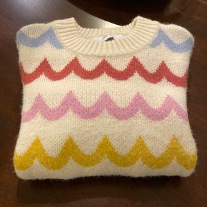 Greylin crop sweater